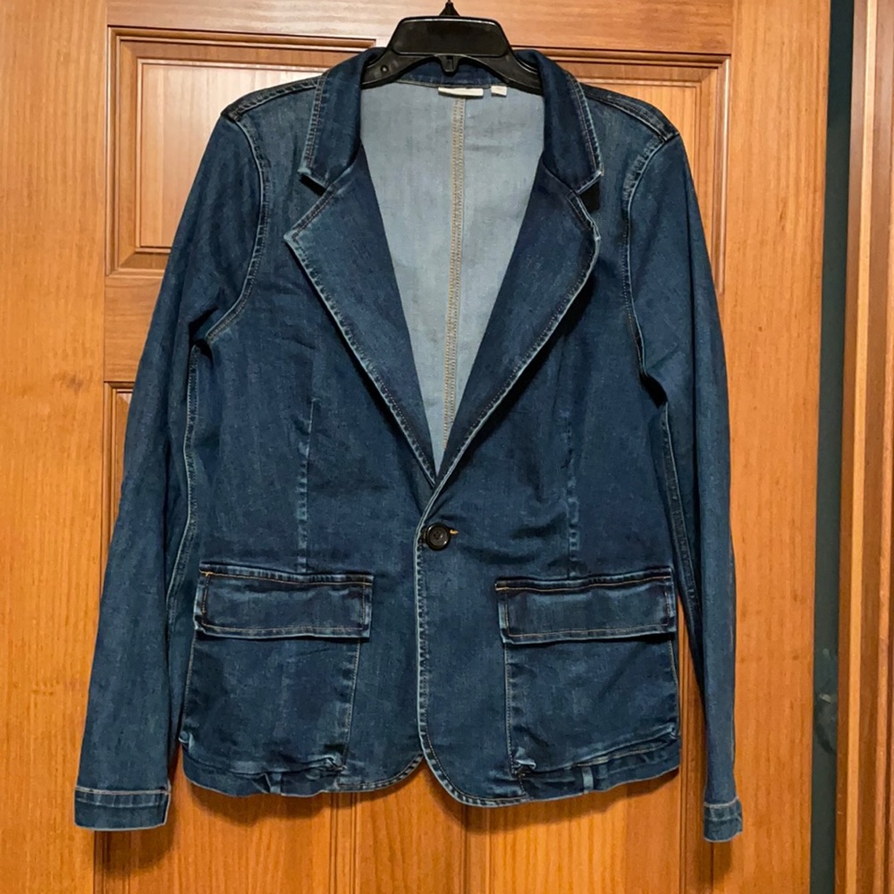 Eva Mendes NY&Co denim blazer